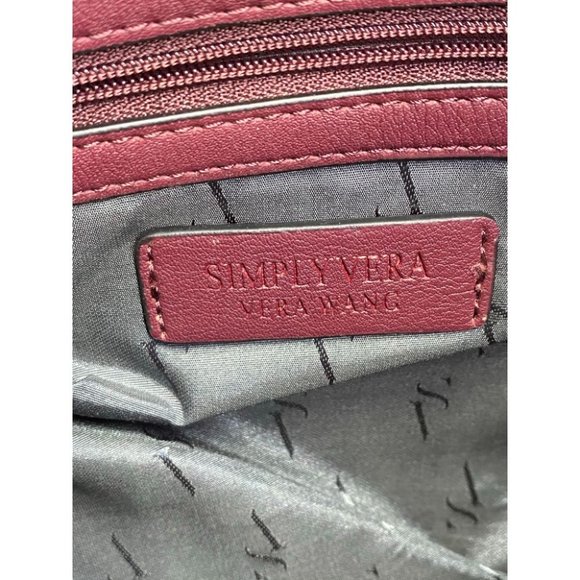 Simply Vera Vera Wang Red Medium Crossbody Bag - Picture 11 of 11